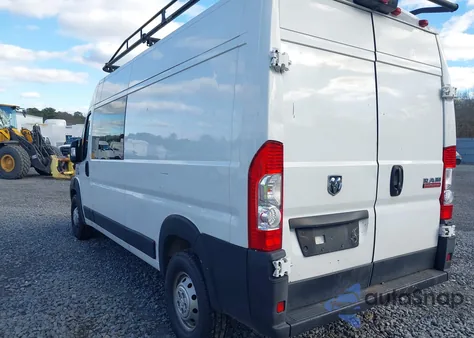 2021 Ram Promaster 2500 High Roof 159 Wb from USA, damaged, VIN 3C6LRVDG9ME509113